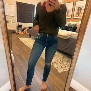 Frame Denim Classic distressed Jeans